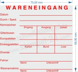 5212 Trodat Professional Ladungssicherung vorschriftsmäßig angebracht und übernommen